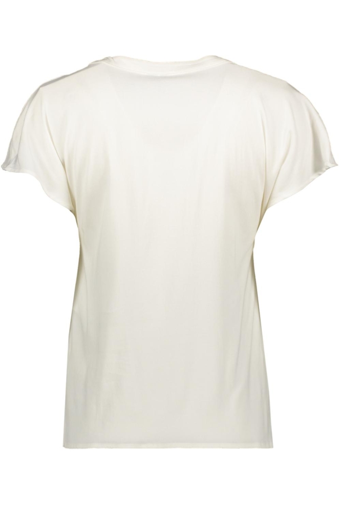 VMBELLA SS WIDE TOP WVN GA 10327551 SNOW WHITE